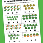 st patrick circle the number thumbnail