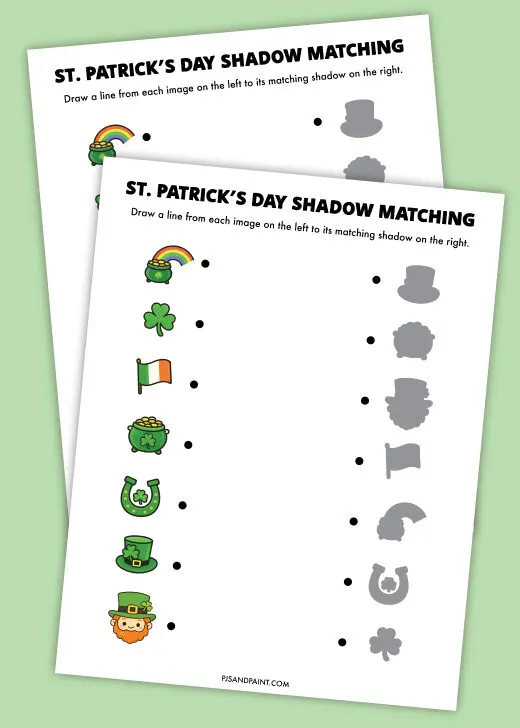 st patricks day shadow matching thumbnail