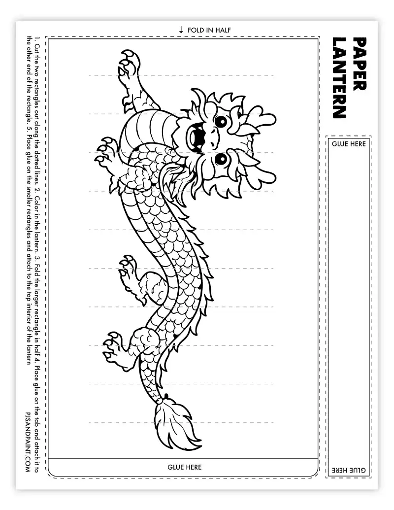 paper lantern dragon