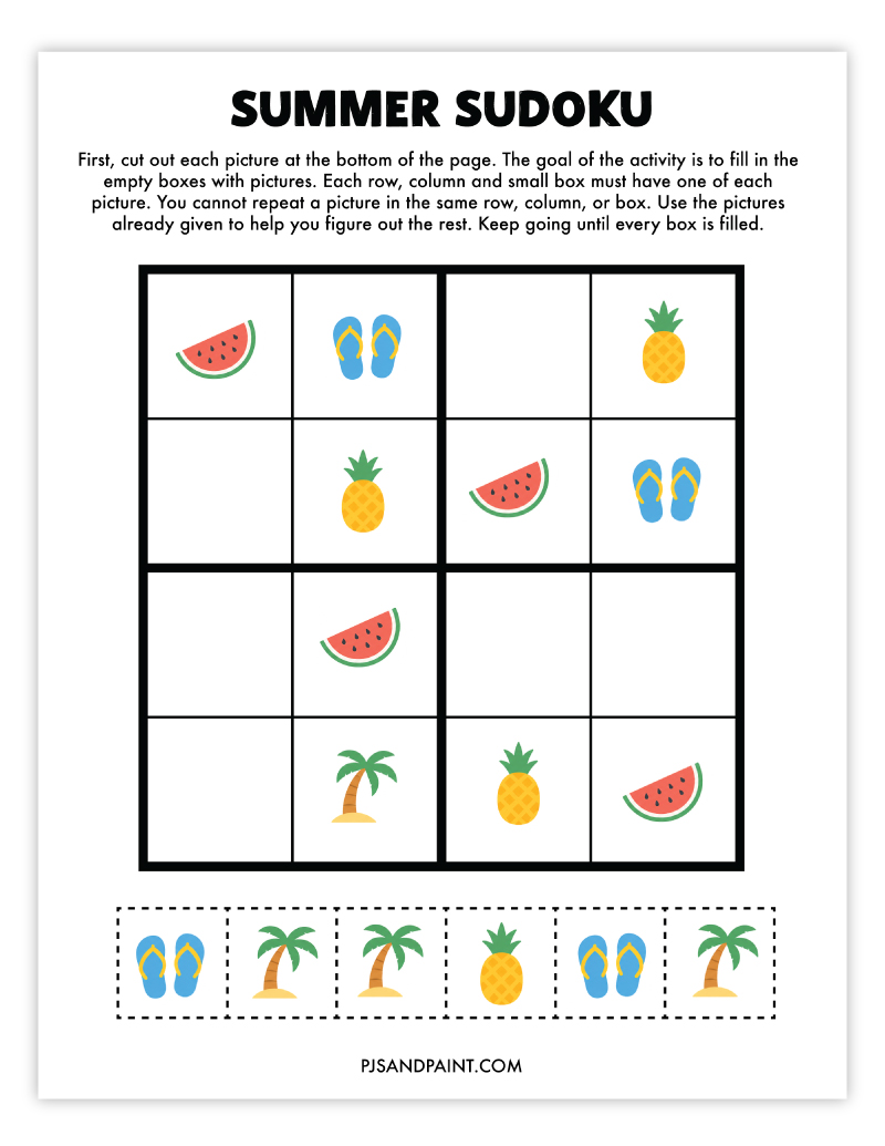 summer sudoku