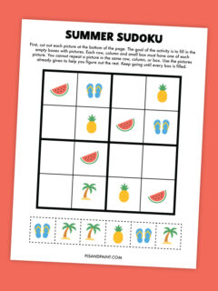 summer sudoku thumbnail