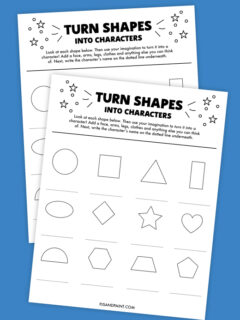 shapes into characters thumbnail