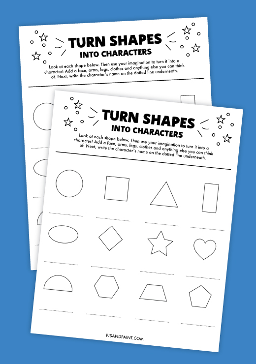 shapes into characters thumbnail