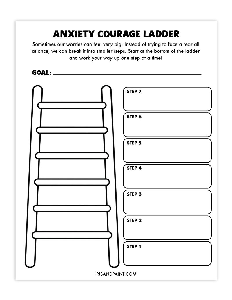 anxiety courage ladder