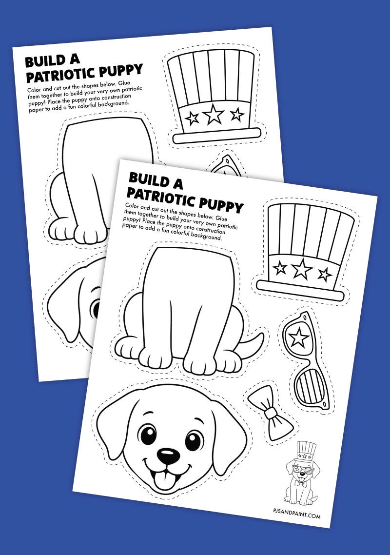 build a patriotic puppy