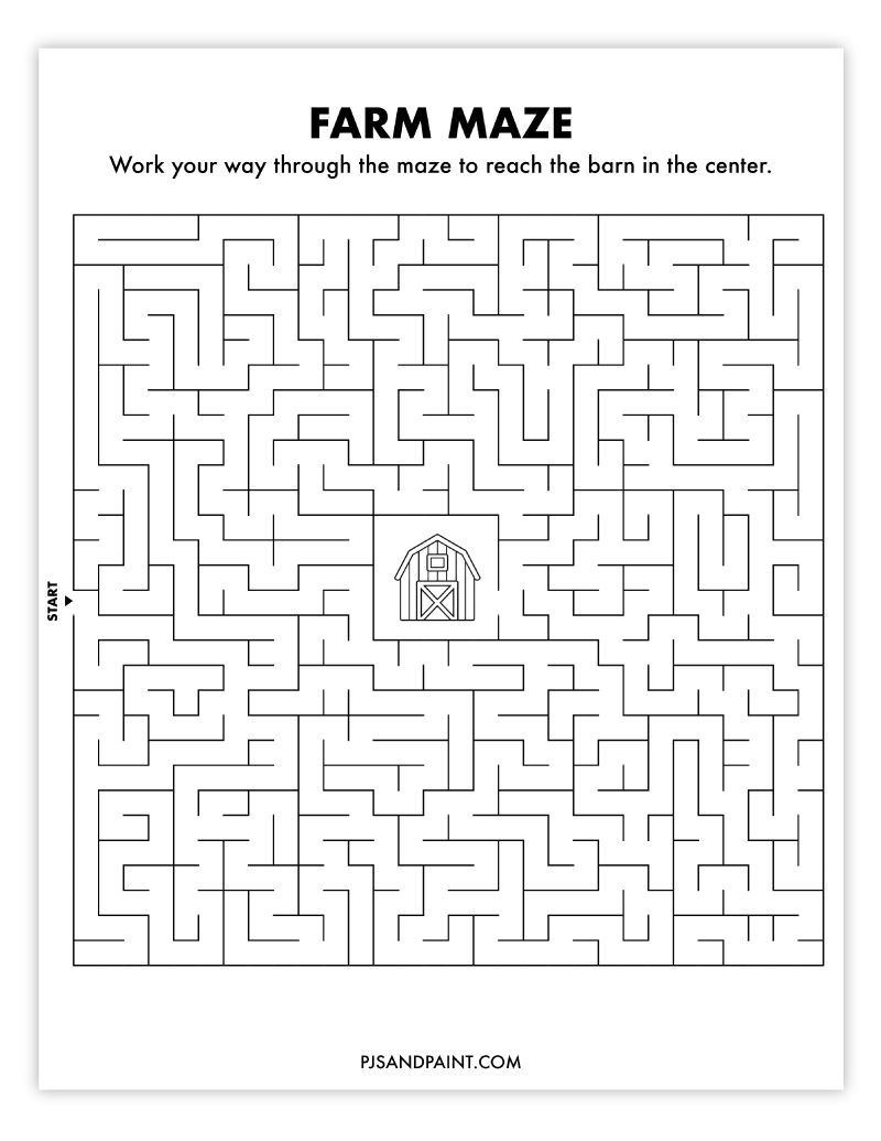 farm maze