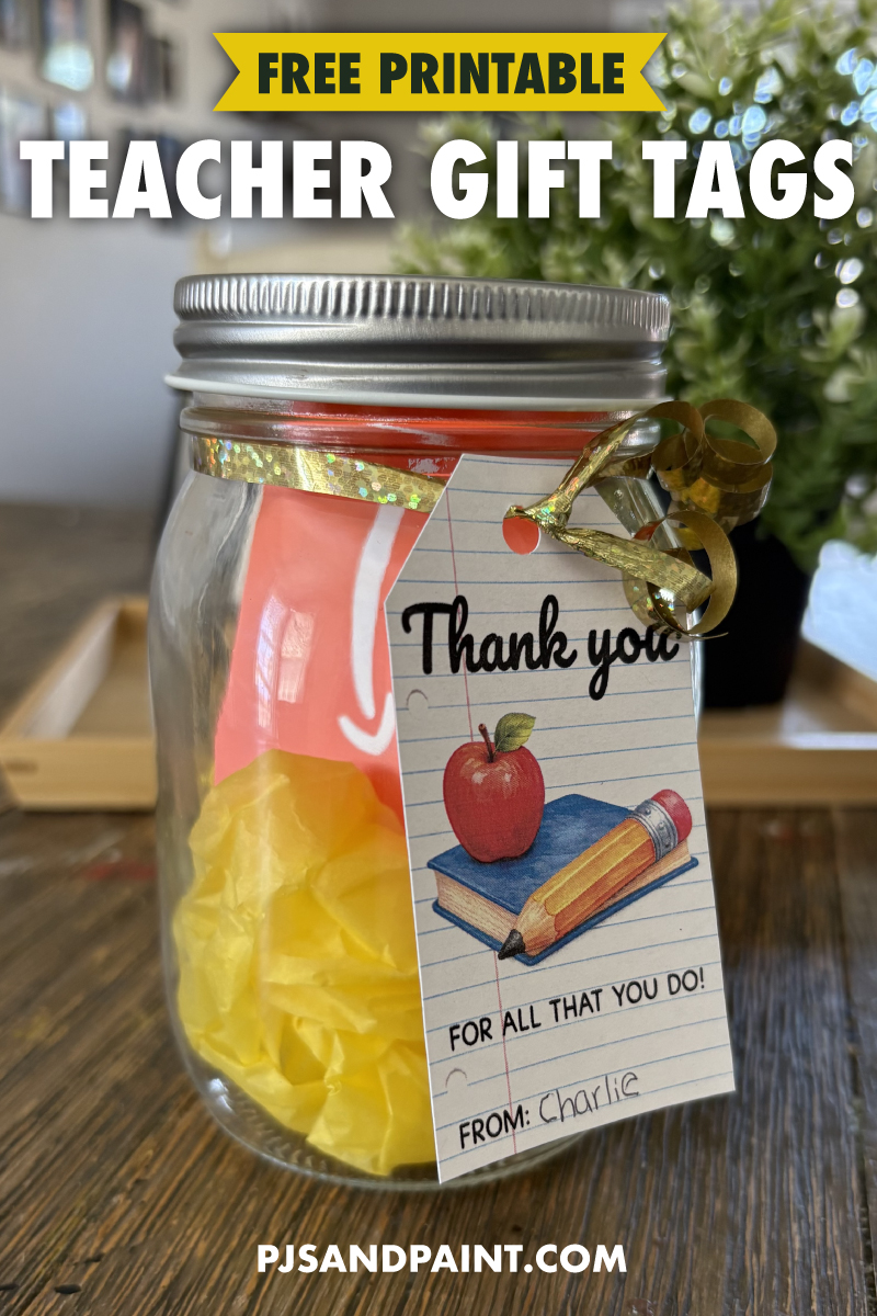 free printable teacher gift tags