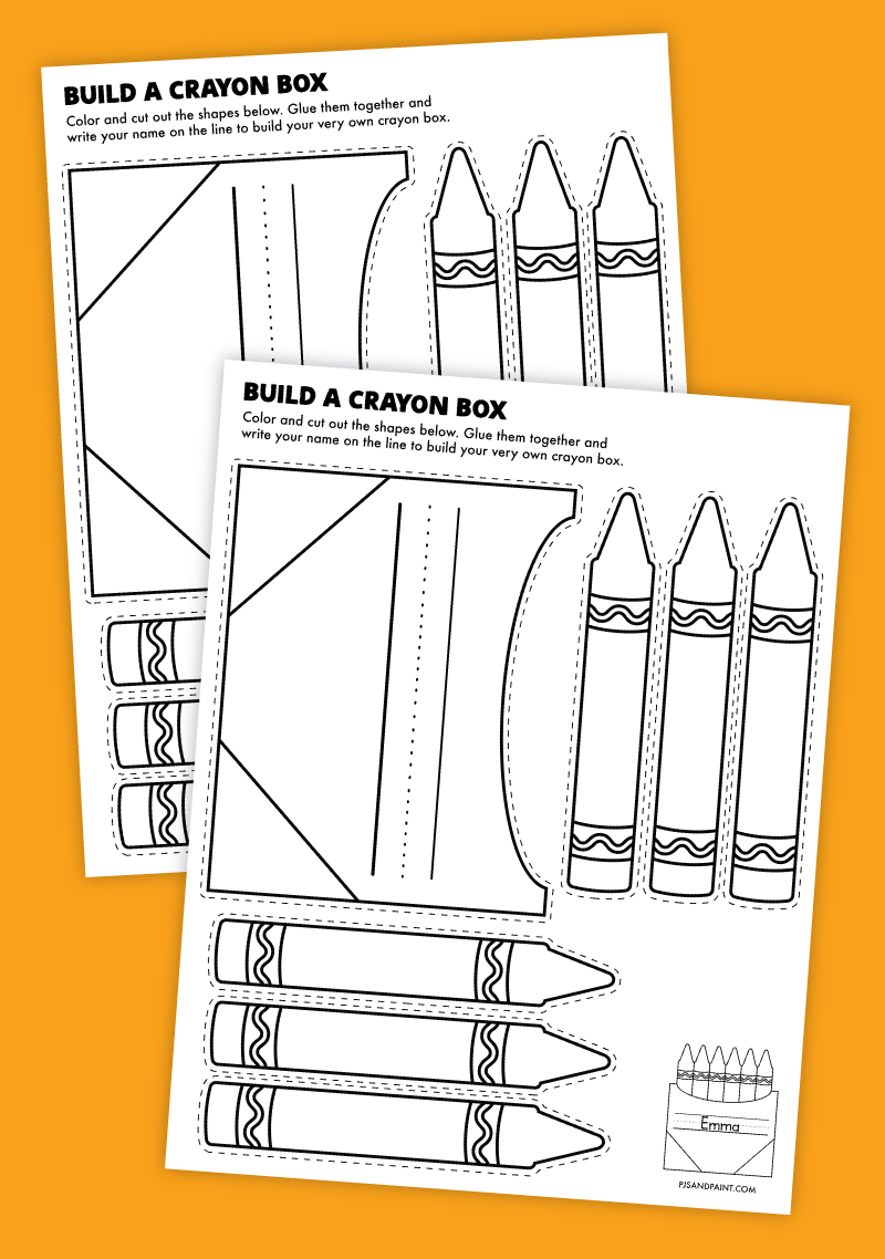 crayon build your own