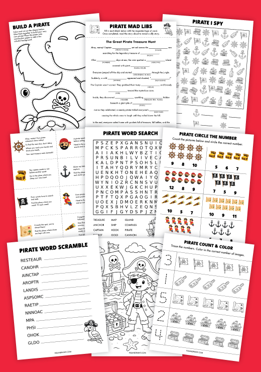 pirate activity bundle