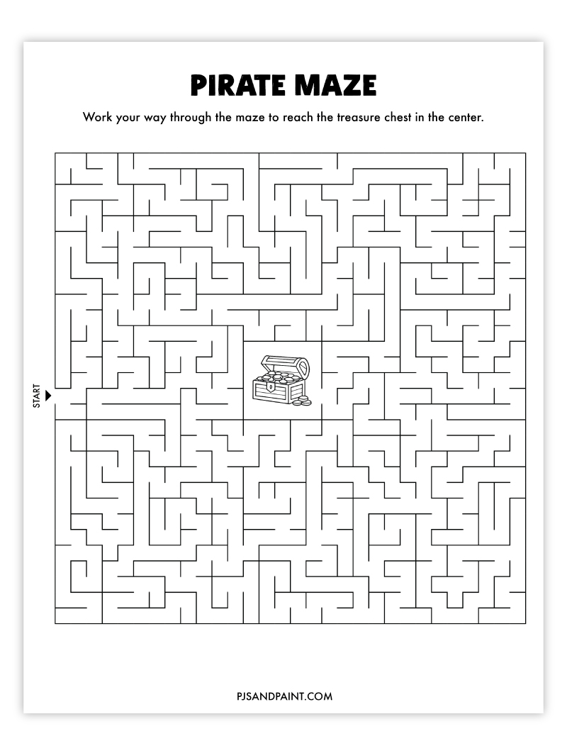 pirate maze