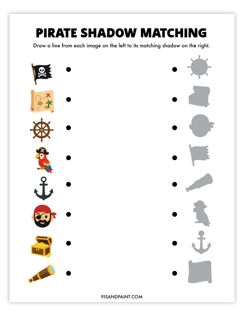 pirate shadow matching