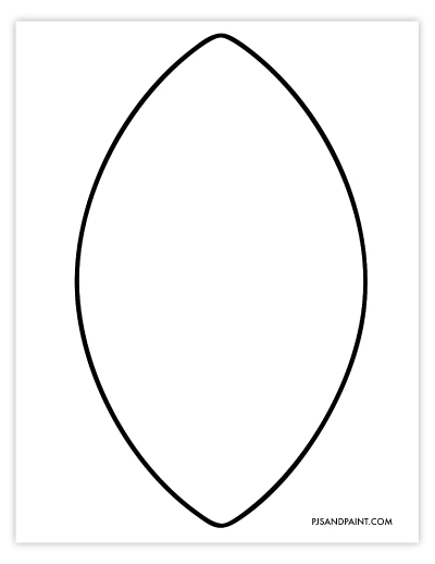 football outline