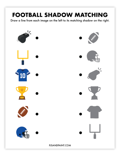 football shadow matching