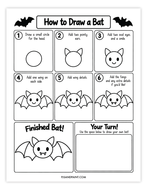 draw a bat