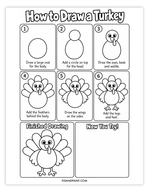 draw a turkey