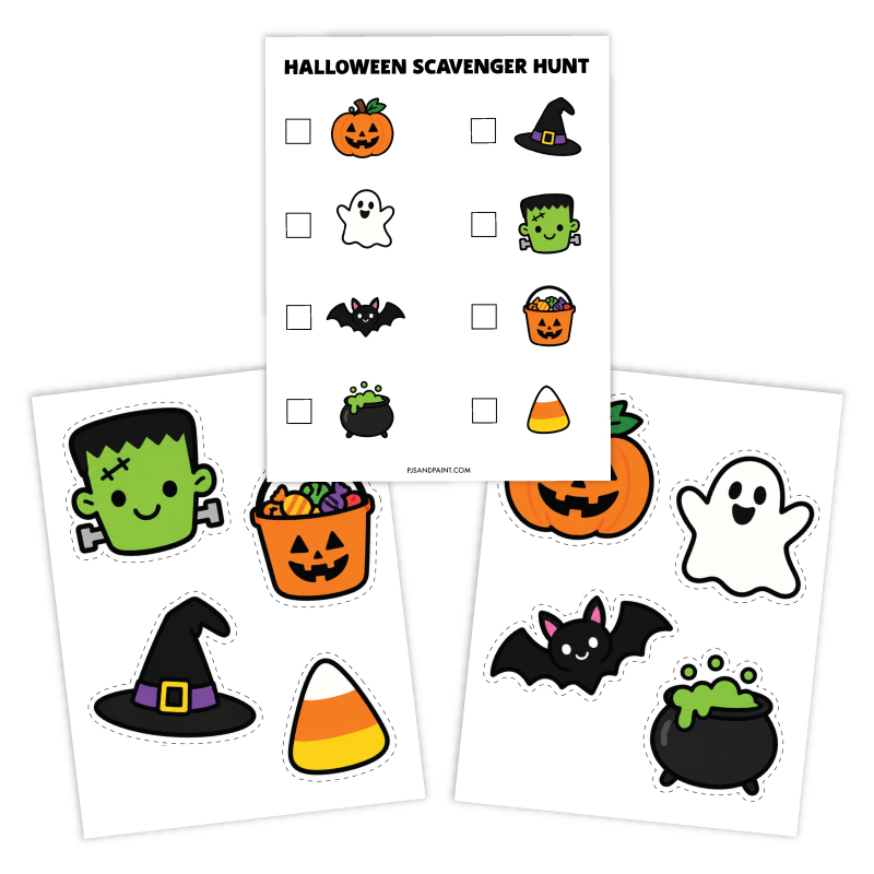 halloween scavenger hunt