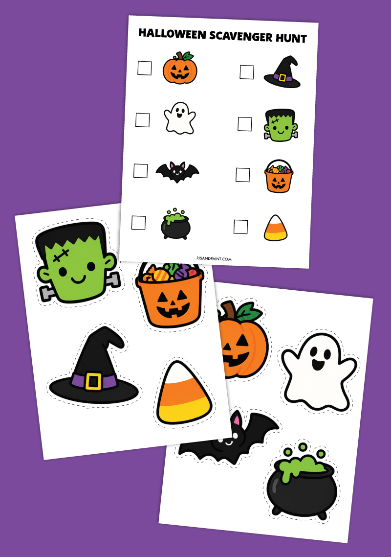 scavenger hunt halloween