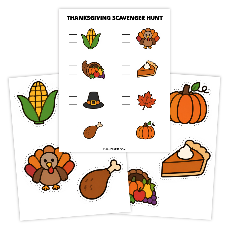 thanksgiving scavenger hunt